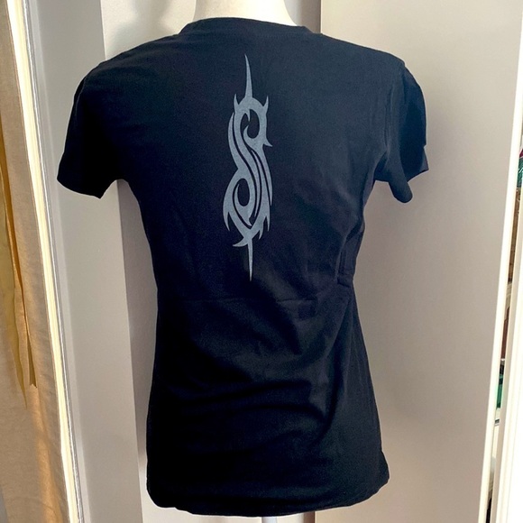 Slipknot Rock Unisex Adult Black Graphic Vintage Concert T-Shirt Tour 2012 New - Picture 6 of 16